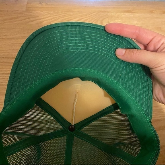 Vintage Vermont Tractor Pulls Association Trucker Hat Snap Back Mesh Hanes - Picture 7 of 11